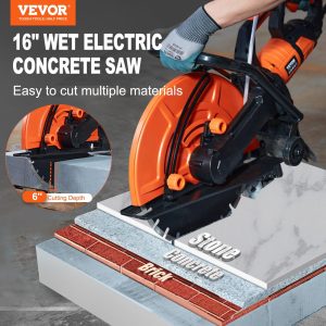 Electric Concrete Saw - 16 in''